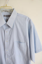 Van Heusen Light Blue Button Down Shirt | 18