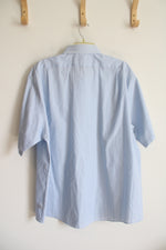 Van Heusen Light Blue Button Down Shirt | 18