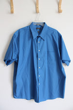 Arrow Blue Button Down Shirt | XXL