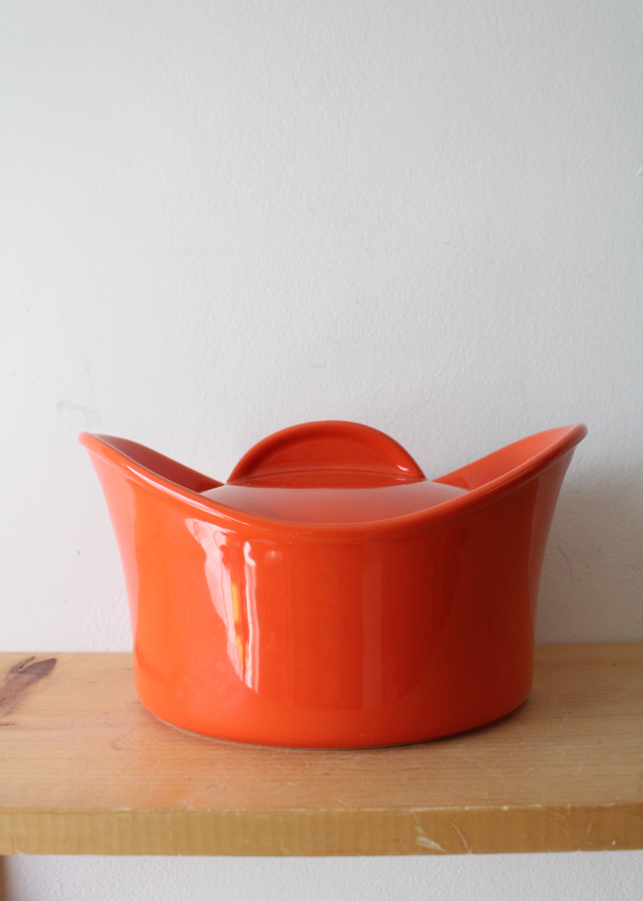 Rachael Ray Orange 2.75 Quart Round Casserole Dish
