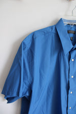 Arrow Blue Button Down Shirt | XXL