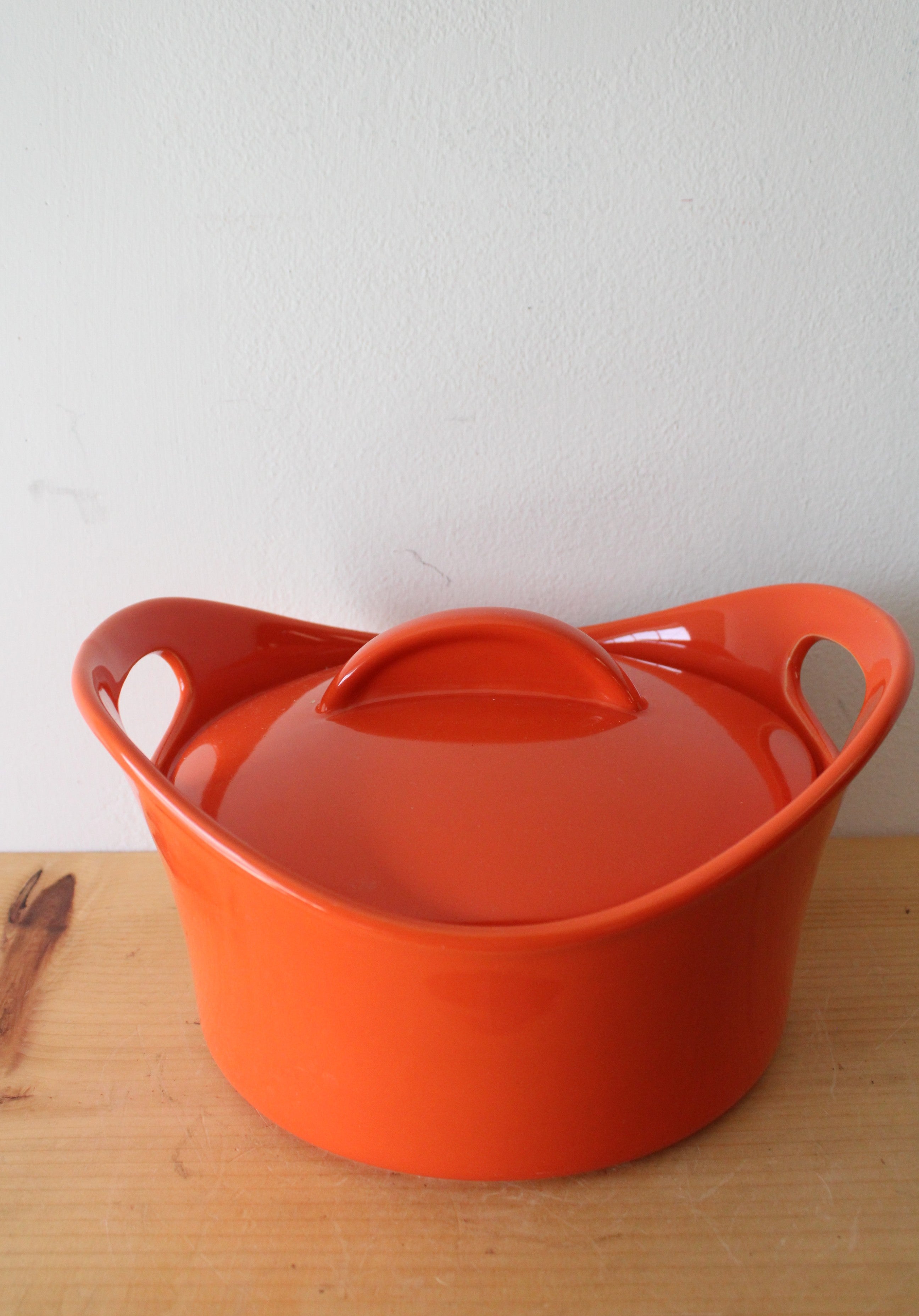 Rachael Ray Orange 2.75 Quart Round Casserole Dish