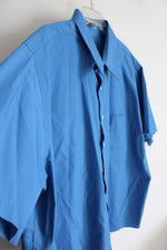 Arrow Blue Button Down Shirt | XXL