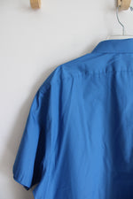 Arrow Blue Button Down Shirt | XXL