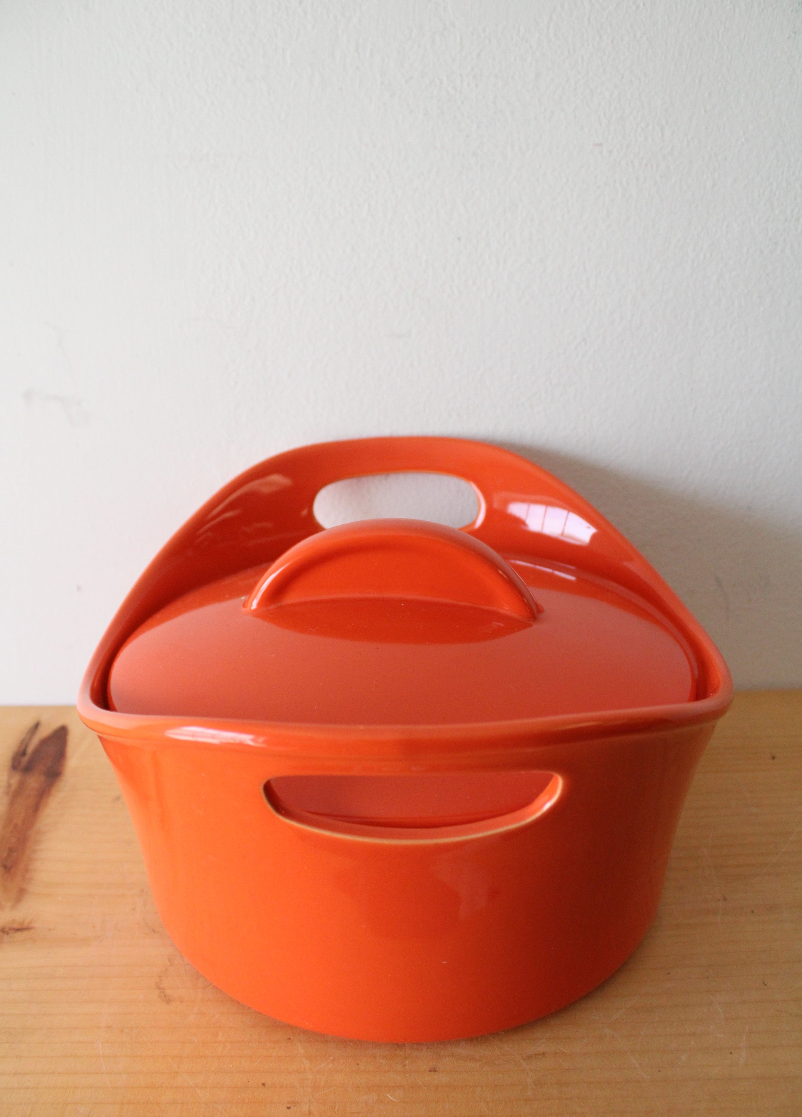 Rachael Ray Orange 2.75 Quart Round Casserole Dish