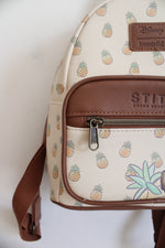 Disney Loungefly Stitch Ohana Means Family Pineapple Print Backpack