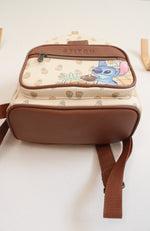 Disney Loungefly Stitch Ohana Means Family Pineapple Print Backpack