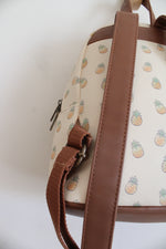 Disney Loungefly Stitch Ohana Means Family Pineapple Print Backpack