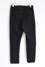 H&M Black Denim Straight Fit Jeans | 0
