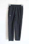Under Armour Black Stretch Taper Pants | Youth M (10/12)