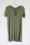 NEW Molerani Olive Green Swing Dress | S