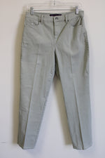 Gloria Vanderbilt Light Sage Green Amanda Jean | 8 Short
