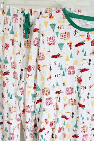 Lauren Conrad White Christmas Pajama Set | XL