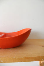 Rachael Ray Orange Divided Serving Dish