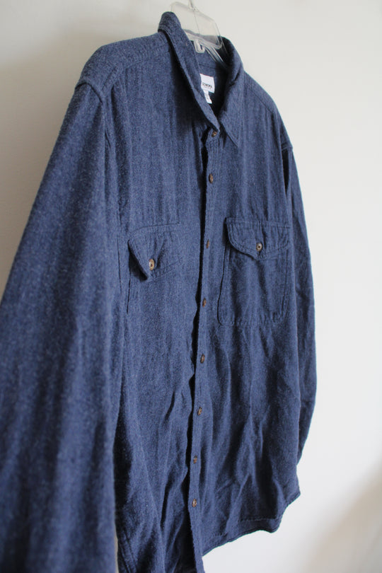 Sonoma Soft Blue Button Down Shirt | XL