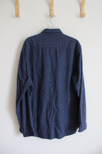 Sonoma Soft Blue Button Down Shirt | XL
