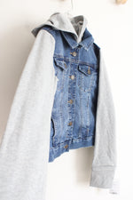 NEW SO Denim Sweatshirt Jacket | 10/12