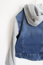 NEW SO Denim Sweatshirt Jacket | 10/12