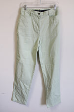 Christopher & Banks Vintage Light Green Denim Jeans | 6