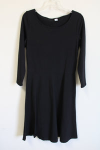 Old Navy Black Fit & Flare Dress | S Tall