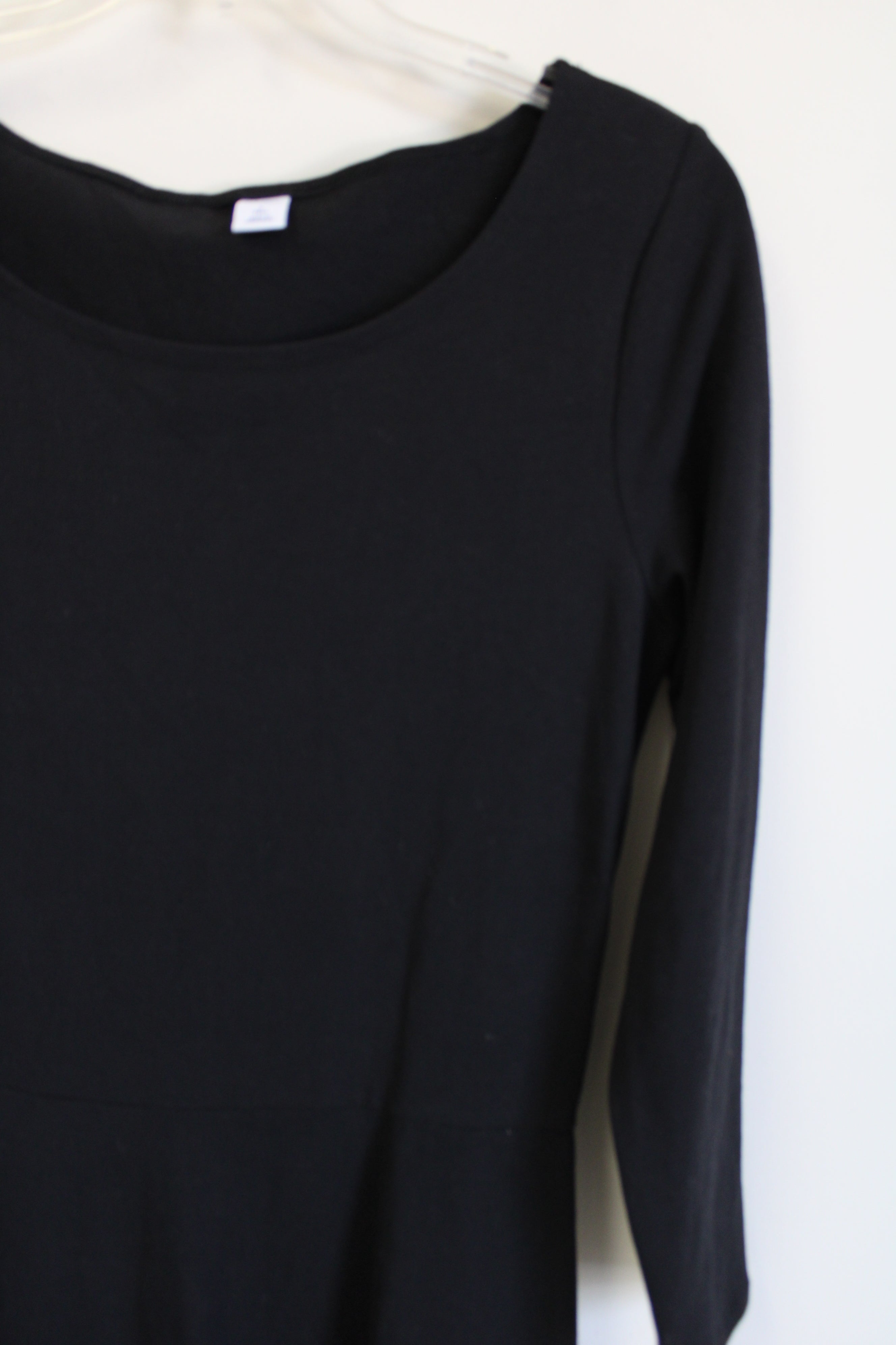 Old Navy Black Fit & Flare Dress | S Tall
