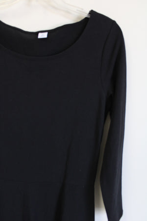 Old Navy Black Fit & Flare Dress | S Tall