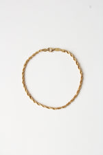 14K Yellow Gold Twist Bracelet