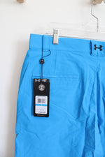 NEW Under Armour Loose Fit Blue Golf Shorts | 36