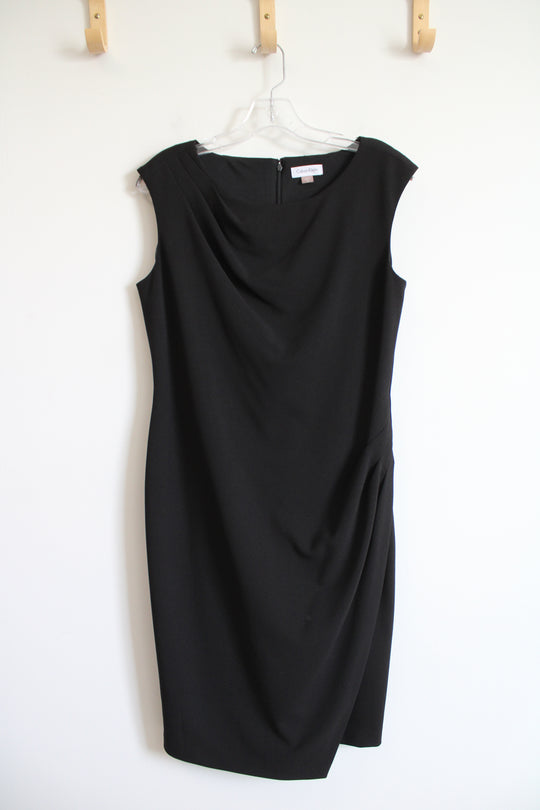 Calvin Klein Black Sheath Dress | 10