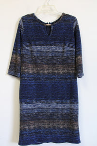 Sami & Jo Blue Knit Dress | L