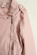 Jou Jou Faux Pink Leather Jacket | 8
