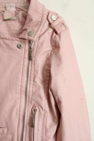 Jou Jou Faux Pink Leather Jacket | 8