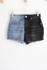 Almost Famous Half Black Denim Shorts | 0