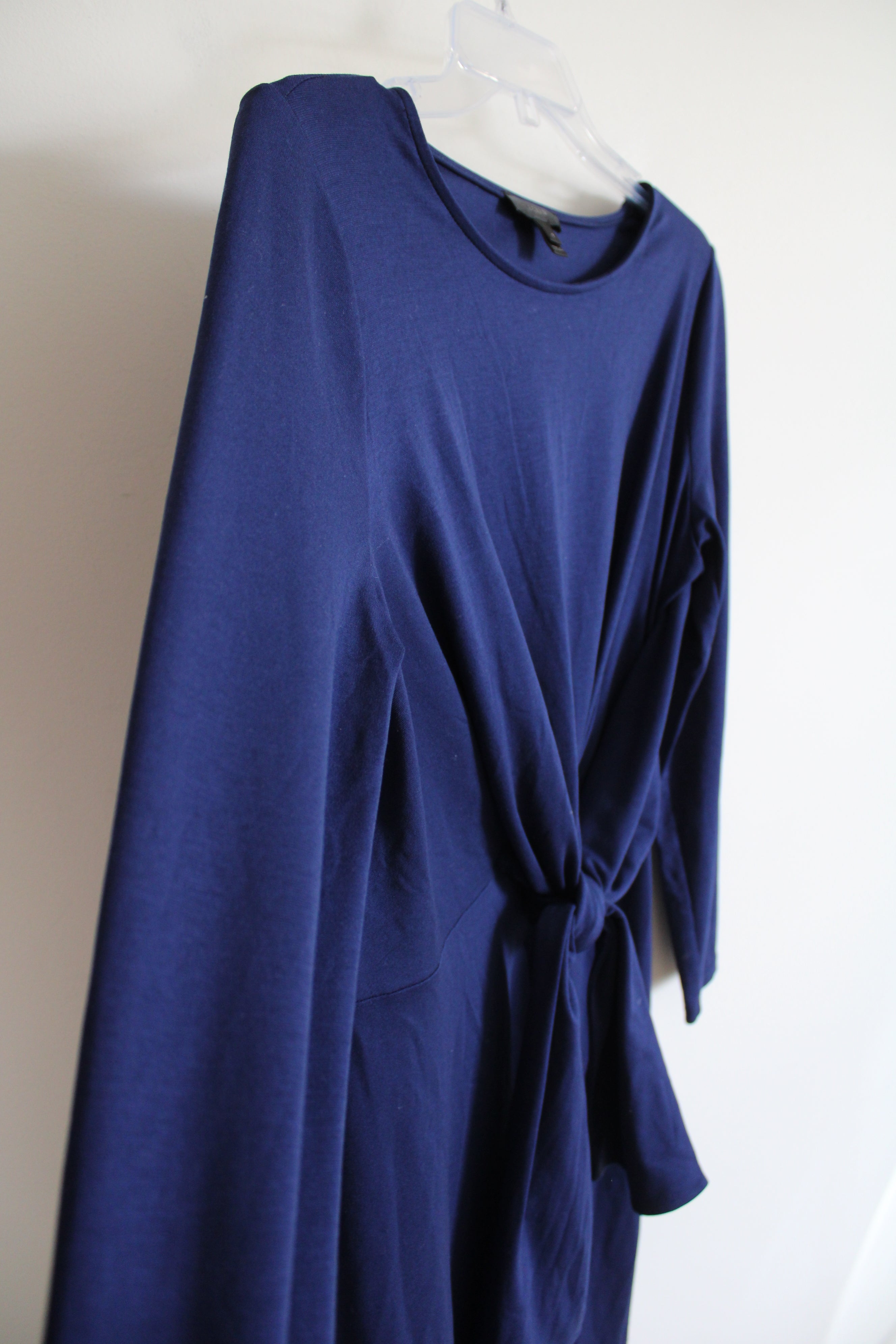 J.Crew Blue Front Tie Knit Dress | XS