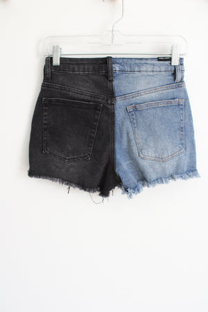 Almost Famous Half Black Denim Shorts | 0