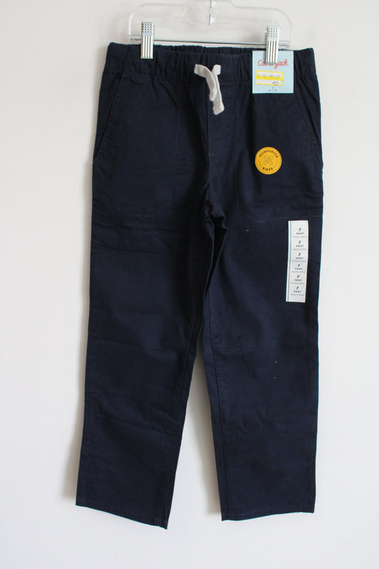 NEW Cat & Jack Navy Blue Pants | 7
