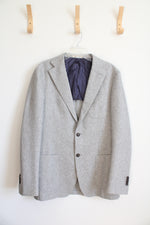 Vitale Barberis Canonico Slim Cut Gray Wool Suit Jacket | 102 (42L)