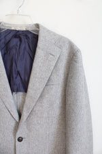 Vitale Barberis Canonico Slim Cut Gray Wool Suit Jacket | 102 (42L)