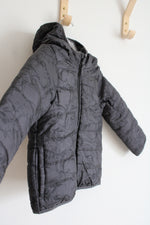 Carter's Black Dinosaur Print Coat | 2T