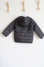 Carter's Black Dinosaur Print Coat | 2T