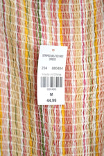 NEW My Danielle Striped Belted Midi Dress | M