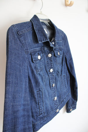 Elle Dark Wash Jean Jacket | S