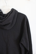 Adidas Black Camo Logo Hoodie | L