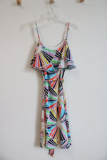 Trina Turk Colorful Patterned Summer Silk Dress | 6
