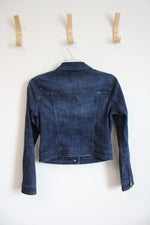 Elle Dark Wash Jean Jacket | S
