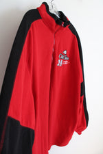 Nascar Old Spice #14 Tony Stewart Red Fleece 1/4 Zip Sweatshirt | 2XL