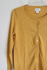 Old Navy Yellow Knit Cardigan | S