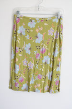 Ann Taylor Vintage Green Skirt | M