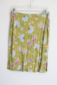 Ann Taylor Vintage Green Skirt | M