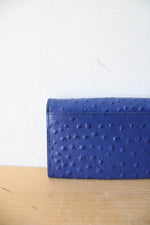 Kate Spade Blue Textured Leather Wallet
